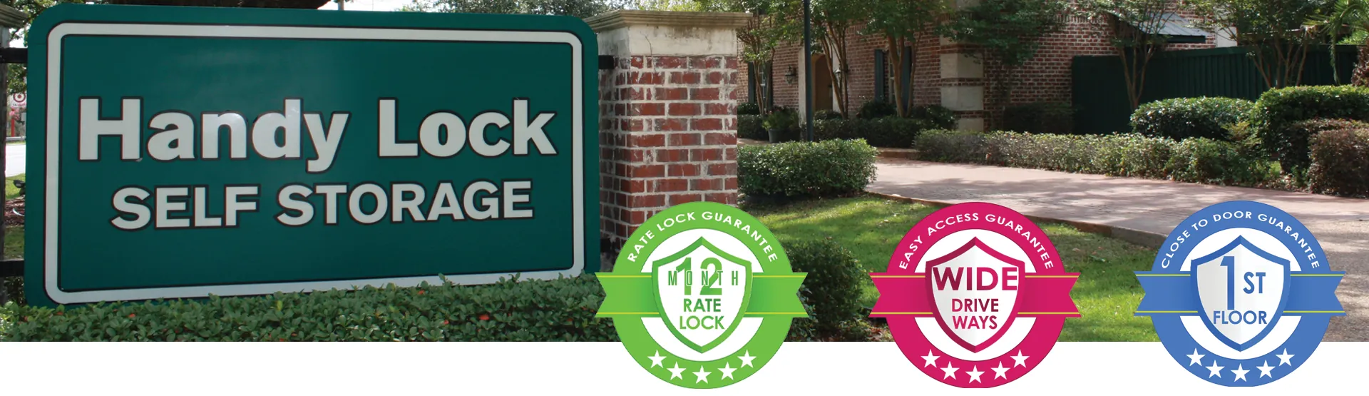 Handy Lock Self Storage HERO Banner
