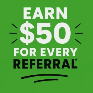 Earn fifty dollars referral program