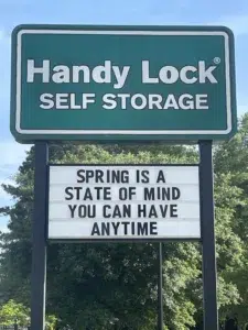 Marquee quote 'Spring is a state of mind you can have anytime'